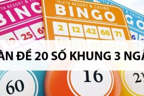 Tạo dàn đề 20 số khung 3 ngày XSMB ăn thông cực hiệu quả