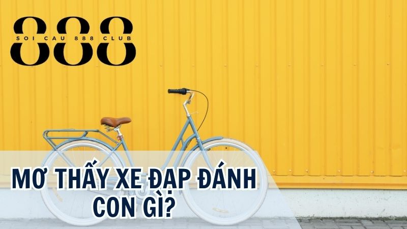 Mơ thấy xe đạp đánh con gì? 