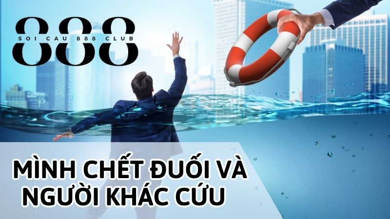 Thấy mình chết đuối và người khác cứu giúp